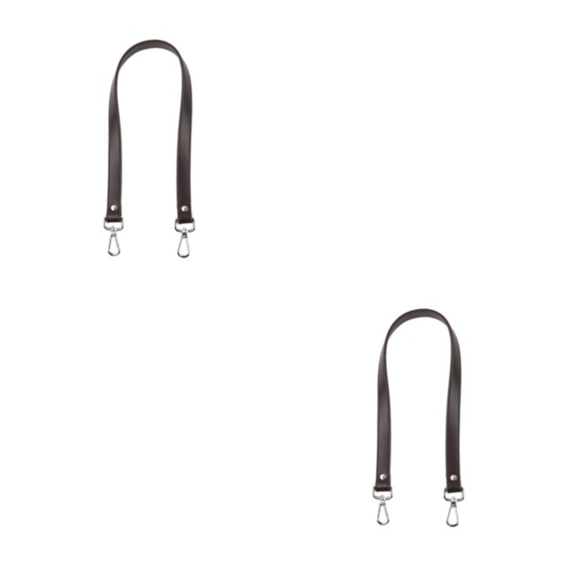 Baohd Bag Accessories Classic Bag Strap PU Leather Craftsmanship Multi-Color Options Shoulder Bag Strap Shoulder Strap coffee 2Set