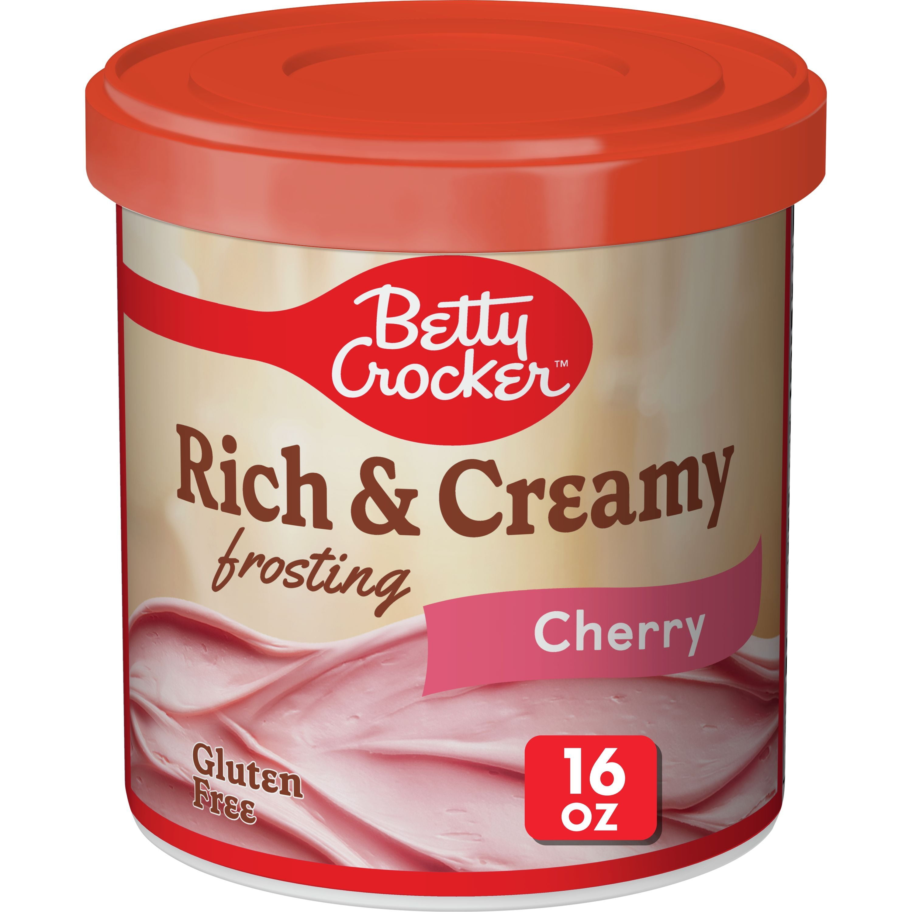 Betty Crocker Gluten Free Cherry Frosting, 16 oz