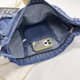 thumbnail image 2 of Bolso de compras para mujer Bolso de borla de mezclilla Bolso de compras de trabajo diario (Azul oscuro), 2 of 9