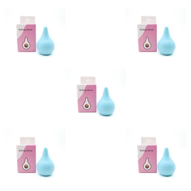 Redempat Absorption d'Huile Faciale Rouleau de Contrôle de Pierre Stick Ball Portable Front Portable Absorption Détachant Bleu 5Set