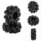 thumbnail image 3 of Neumáticos de rueda de coche RC 1 Par de Neumáticos RC para Ruedas de Coches Mecanum Toy Actualización Omnidireccional Negro 60 mm Magideal Neumáticos de rueda de coche RC, 3 of 7