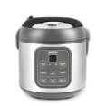 thumbnail image 1 of AROMA ARC-994SG - Arrocera digital profesional, multicocina, 4 tazas (sin cocinar) / 8 tazas (cocida), vaporizador, olla de grano, 2 cuartos de galón, exterior de acero inoxidable, ARC-994SG, 1 of 5