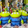 thumbnail image 3 of 2025 Figuras de Disney Toy Story, Woody, Buzzlightyear, Aliens verdes, colección de decoración de Anime, modelo de juguete para niños, regalo, 15CM, 3 of 5