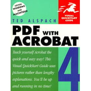 PDF with Acrobat 4 (Visual QuickStart Guide) [Paperback - Used]