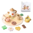 thumbnail image 4 of Juegos para la hora del té de la tarde para niños pequeños Juego de juego para la hora del té para niñas pequeñas Estilo C, 4 of 9