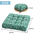 thumbnail image 7 of Boho Cactus Floor Cushion&nbsp;– 22x22 Inch Large Pillow, Dutch Velvet, Whimsical Prickly Pear Design (Macramé & Terra Cotta Vibes), 7 of 7