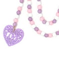 thumbnail image 4 of Valentines Day Decorations, Valentine's Day Gift, Wooden Bead String with Rope Tassel, Wooden Bead String Pendant, the Most Romantic Gift for Her, 4 of 6