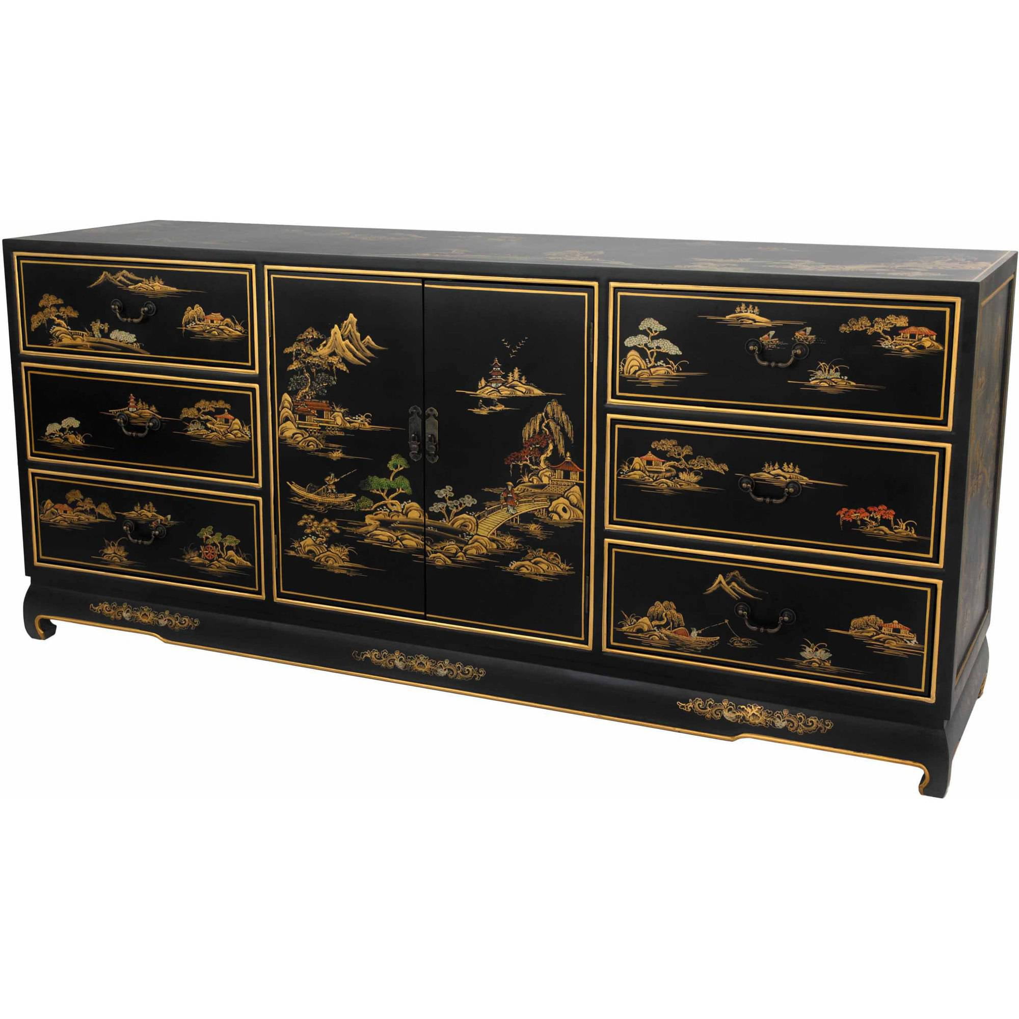 ... product Black Lacquer Dresser