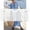 Blue, variant on Mgmyaa Women's Casual V-Neck Long Sleeve Solid Loose Tent Long Dress