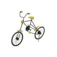 thumbnail image 4 of DecMode Eclectic 15 x 19 inch iron and pine wood bicycle model, 4 of 7