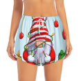 thumbnail image 6 of Rocae Funny Christmas Gnome for Women's Athletic Shorts Quick Dry Workout Hiking Shorts With Pockets for Running, Yoga, Gym, Sports XX-Large, 6 of 9