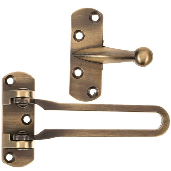 LNGOOR Door Locks Security Latch Locks for inside Door Door Lock Reinforcement Safety Chain Door Buckle Door Lock at Home Zinc Alloy