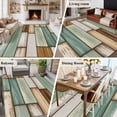 thumbnail image 5 of Sage Green Vintage Area Rugs 5'x7', Small Throw Rugs for Laundry Room Playroom, Brown Retro Farmhouse Elegant Pastoral Indoor Outdoor Rug Non-Slip Low Pile Carpet Runner Reversible Floor Mats, 5 of 8