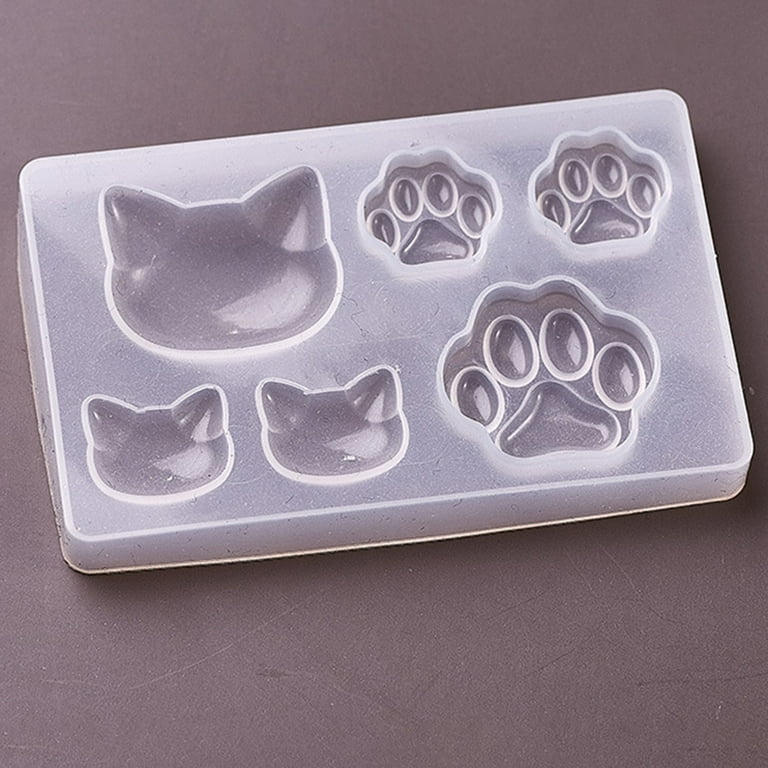 Cat Claw Silicone Mold-cat Paw Mold-animal Paw Print Resin Molds-cat Paw  Keychain Mold-pendant Jewelry Making Mold-epoxy Resin Art Mold 