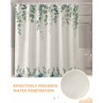 thumbnail image 6 of Shower Curtain, Farm Thanksgiving Pumpkins Eucalyptus Leaf Waterproof Shower Curtain Set with Hooks for Bathroom Showers,Stalls and Bathtubs,36x72In Retro Burlap, 6 of 7