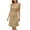 Womens Dresses Khaki, variant on Crochet Dresses for Women Sexy Ruffle Sleeve Hem Square Neck Knitted Casual Slim Fit Stretchy Solid Color Pullover Soft Basic Knee Length Mini Dress Christmas Gifts