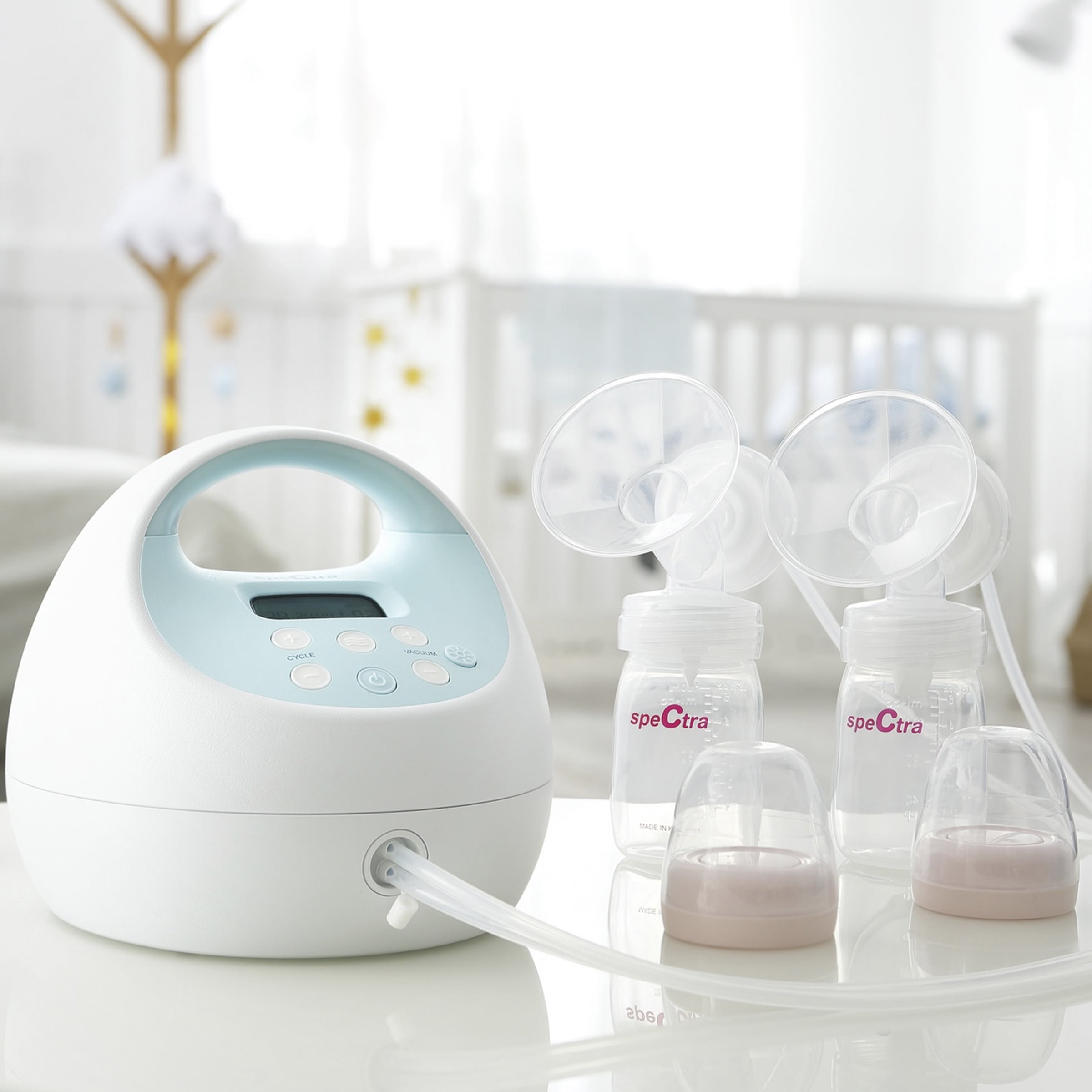 Spectra Baby USA S1 Plus Breast Pump Double/Single Light Electric  Rechargeable Battery Blue, 1 unit - Fry's Food Stores