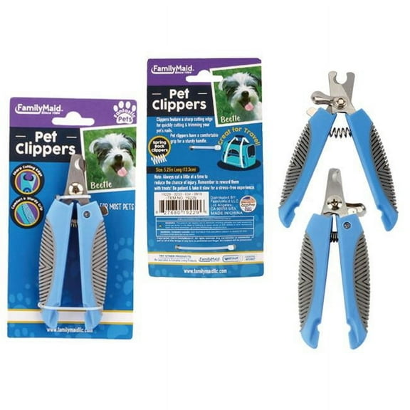FamilyMaid 19229 5.25 in. Pet Nail Clippers, Pack of 96