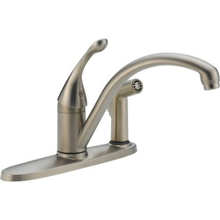 Delta Collins Kitchen Faucet with Integral Side Spray, Available in Various (Best Delay Spray For Man In India)