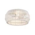thumbnail image 4 of Golden Lighting Marlee 2-light Flush Mount in Matte White, 4 of 11