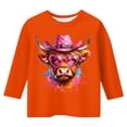 thumbnail image 4 of TZEWGL T-Shirts pour Nouveau-Né Imprimé Col Rond Ample Manches Courtes Raccourcies Blouse pour Bébé Taille 13-14T, 4 of 4