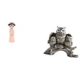 thumbnail image 1 of Escultura De Resina De Niña China Antigua Y Figura De Búho Moderna, Adorno De Mesa Para Dormitorio, Sala De Estar, Oficina, Gabinete, Decoración, Regalo De Cumpleaños, 1 of 8