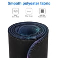 thumbnail image 2 of Blue Purple Galaxy Nebula Universe Space Gaming Mouse Mat,Rectangle 3XL Extra Large Mouse Pad 47.3 X 23.6 Inches Non-Slip Rubber Gaming Mouse Pad Office Mouse Pad for Women Men Kids, 2 of 7