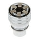 thumbnail image 2 of Manguito de llave de vaso de accionamiento universal métrico 3/8 pulgadas Zulema Adaptador de acero ajustable, 2 of 8