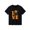 Black, variant on EnJoCho Child Bodysuit Little Children And Big Kids Cartoon Print Boys And Girls Tops Short Sleeved T Shirts 1 To 8 Years