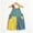 Sky Blue, variant on Toddler Kids Rainbow Patchwork Overalls Shorts Adjustble Shoulder Strap Cotton Shortalls with Pocket for Boys Girls Summer Jumpsuit Workwear