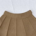 thumbnail image 6 of Delliss Toddler Baby Girls Fall Outfits Long Sleeve Knitted Bowknot Sweater Tops Pleated Mini Skirt Set Autumn Winter Clothes Set 3-8 Years, 6 of 6