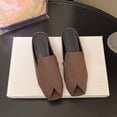 thumbnail image 4 of Fuwddey Summer Sandals for Women Fashionable Casual Spring And Summer Versatile Beach Wedge Solid Color Peep-Toe Open-Toe Slippers, 4 of 7