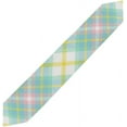 thumbnail image 2 of SKYSONIC Table Cloth Runner Easter Colors Tartan Plaid and Gingham Table Runners 13x70in for Kitchen Dinner Table Party Holidays, 2 of 3