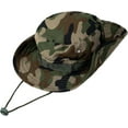 thumbnail image 2 of Wide Brim Boonie Hat, Men & Women Top Camo Bucket Hats for Safari Military Beach, 2 of 4