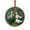 Pattern-3, variant on White Cranes Flying in The Sky Glass Christmas Ornament Bird Heron Crystal Ornament 2025 Xmas Tree Decorations