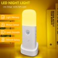 thumbnail image 2 of Luz nocturna para niños, lámpara con sensor de movimiento, brillo ajustable, portátil, recargable, para el dormitorio, la habitación de los niños y la sala de estar (1 PAQUETE) JAMW  Sencillez, 2 of 5