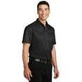 thumbnail image 4 of Port Authority S664 Short Sleeve SuperPro Twill Shirt , White, 4XL, Mens Casual Button Down Shirts, 4 of 6