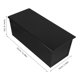 thumbnail image 2 of unbranded 1Ud Para Pan Negro Con Y Recubrimiento Antiadherente Para Hornear, 2 of 8