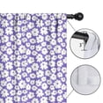 thumbnail image 4 of Blackout Kids Curtains,Purple Daisy Flower Pattern Childrens Insulated Curtains Set Of 2,Bedroom Essentials,Toddler Room Decor 42"x54", 4 of 5