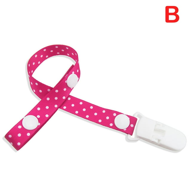 DPTALR Coton Lin Chaîne à Pince pour Sucette pour Bébé Protège-Mamelons contre les Fermoirs