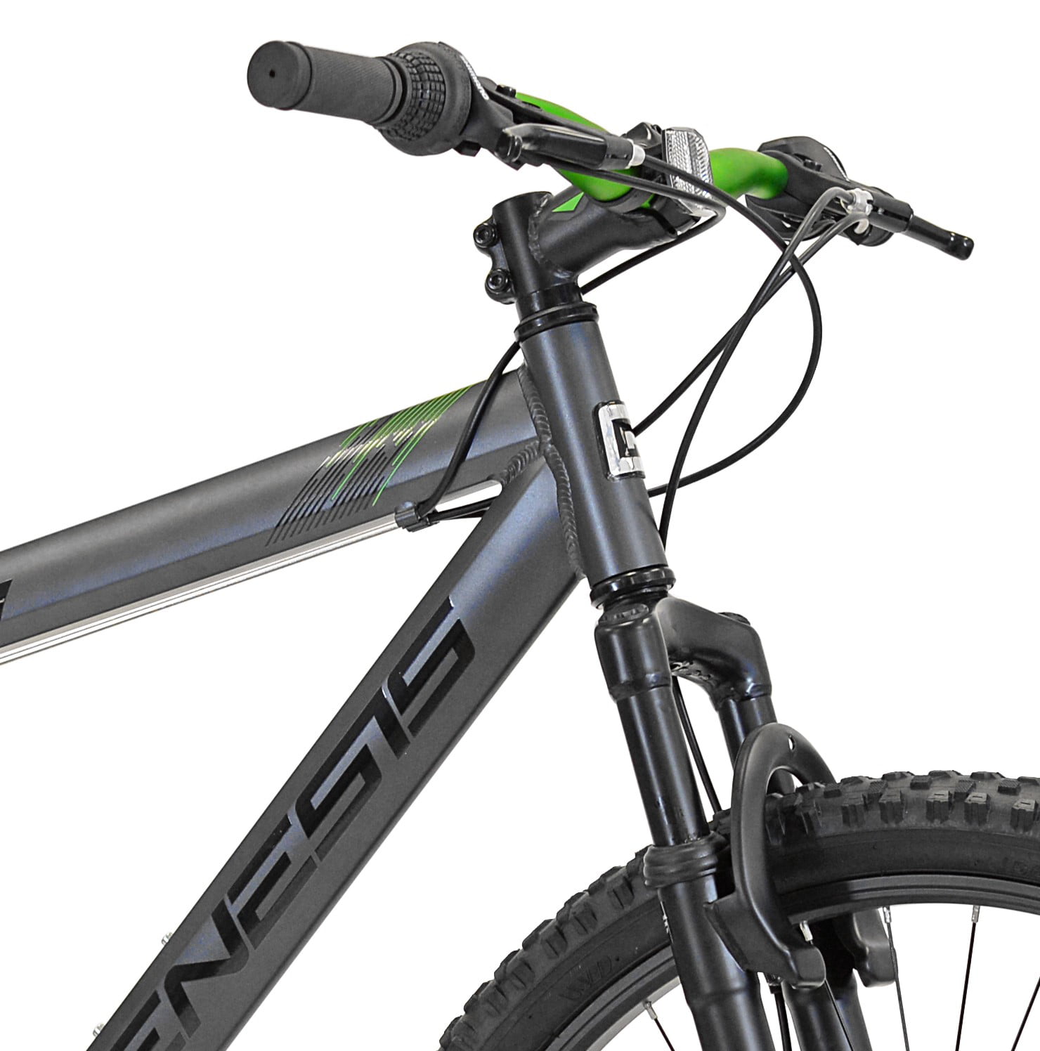 genesis 26 inch v2100 men's dual suspension mountain bike