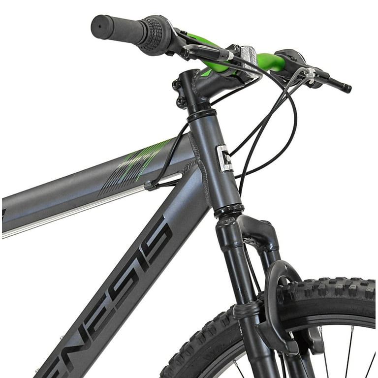 Genesis 26 In. V2100 Men s Dual Suspension Mountain Bike Slate Gray