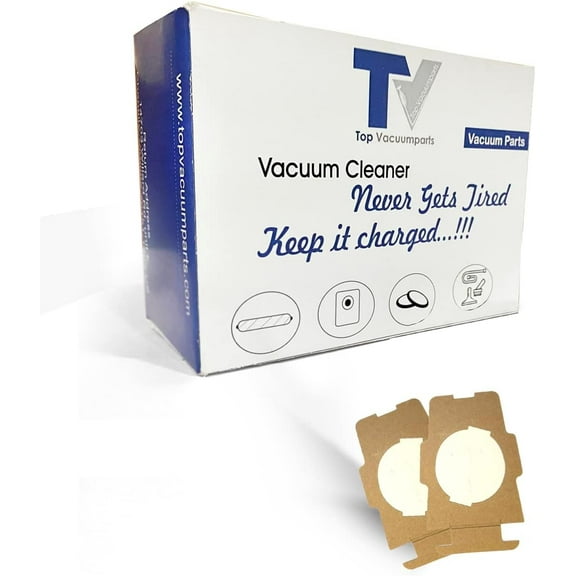 Replacement Part For TVP 205811A, 205811 (Universal F Allergen Upright Vacuum Cleaner 2Pk Paper Bags)