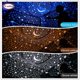 thumbnail image 5 of Luz nocturna brillar para niños con control remoto y temporizador proyector de estrellas LED azul, 5 of 5