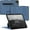 Slate Blue, variant on ZUGU Case for 2021/2022 iPad Pro 12.9 inch 5th / 6th Gen - Slim Protective Case - Apple Pencil Charging - Magnetic Stand & Sleep/Wake Cover (Fits Model #’s A2378, A2379, A2461, A2462) - Stealth Black