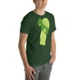 thumbnail image 6 of Minimal Cute Green Character T-Shirt | Aesthetic Cartoon Tee | Soft Unisex Graphic Shirt | Kawaii Chill Vibes Gift (Forest, L), 6 of 6