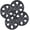 15 inch- Matte Black, variant on 4 PCS 15 inch Hubcaps for 2011-2016 Hyundai Elantra Sedan Bolt-On Matte Black 6 Spoke with 5 Lug Holes Style 15 inch Wheel Rims Cover