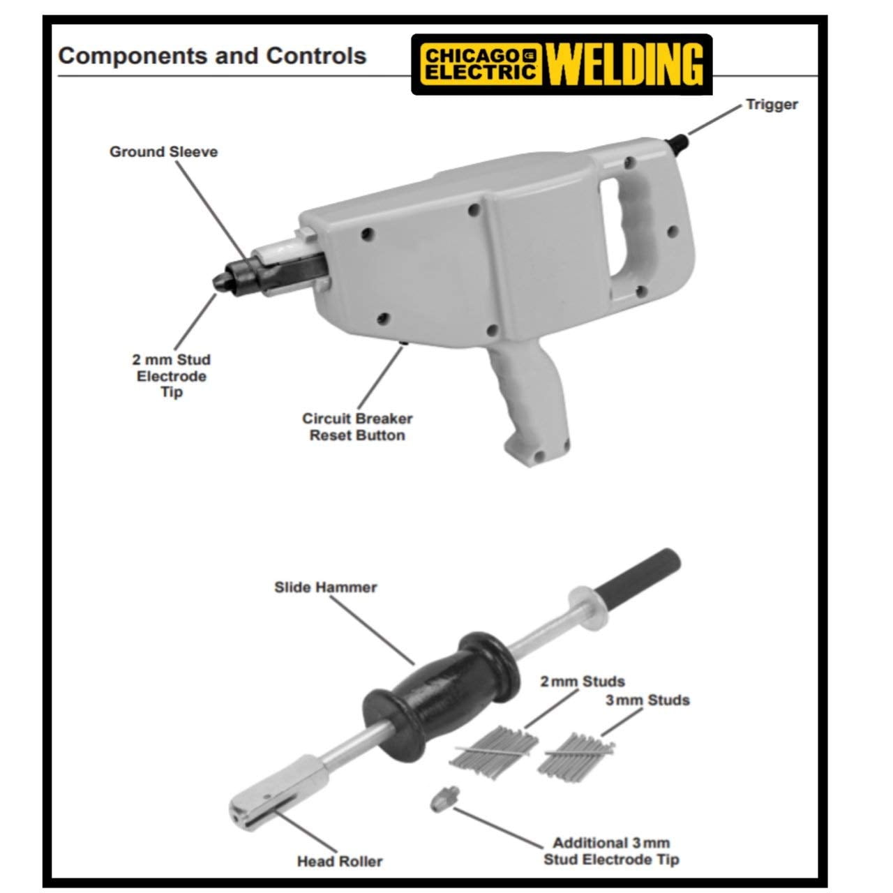 DENT REPAIR STUD WELDER Harbor Freight Tools, 51 OFF