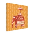 thumbnail image 2 of Farida Zaman 'Jeweled Elephant II' Canvas Art, 2 of 3