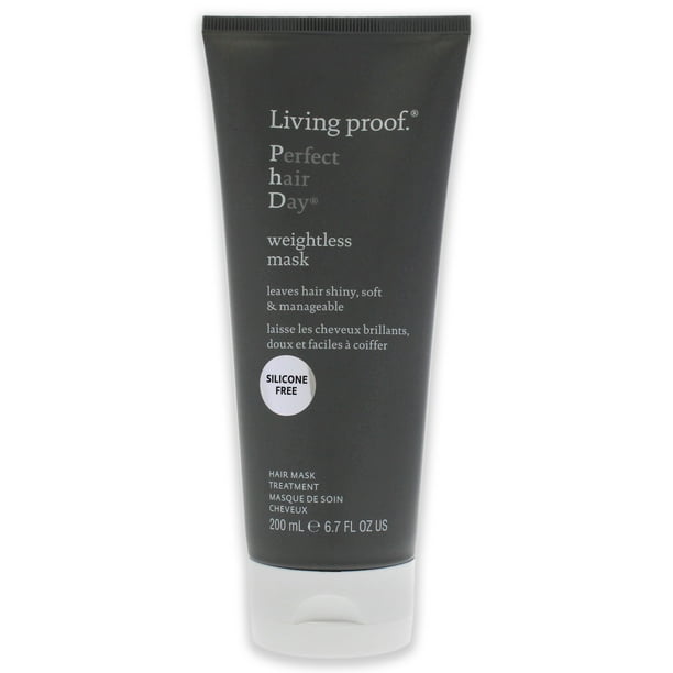 Mascarilla sin peso Perfect Hair Day de Living Proof para unisex: mascarilla de 6,7 oz Living Proof Living Proof Máscara 6.7 oz